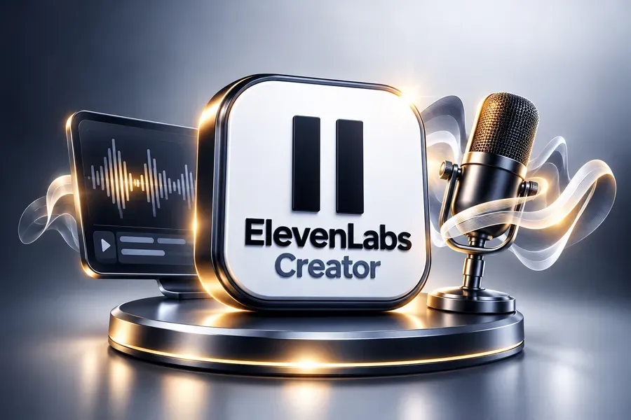 ElevenLabs Creator, 12 months — AI & creative tools