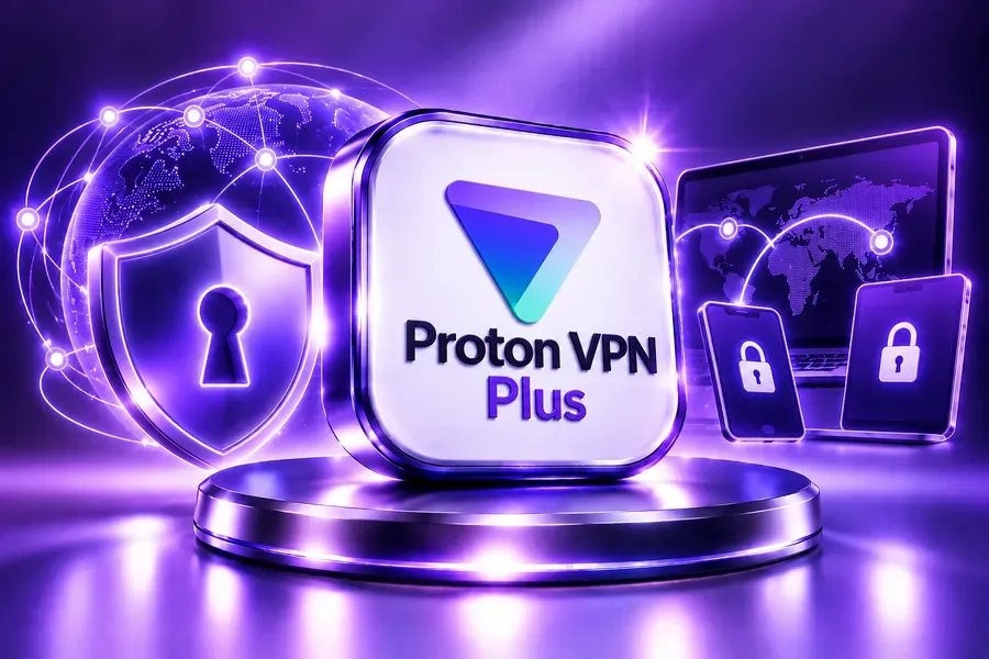 Proton VPN Plus, 1 month — Streaming, VPN & learning