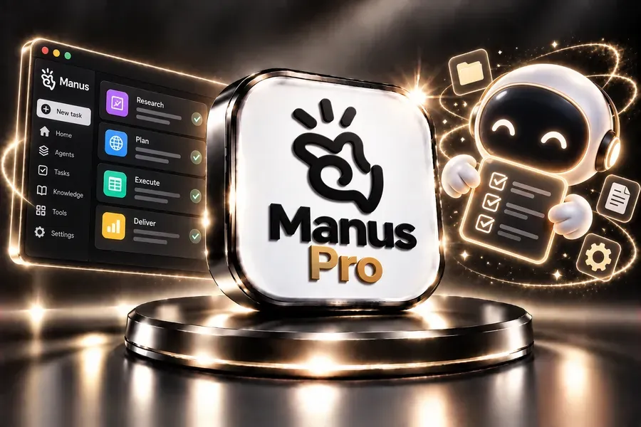 Manus Pro, 1 year — AI & creative tools